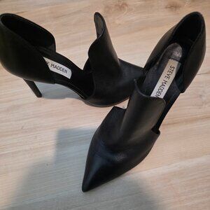 Steve madden high heels leather